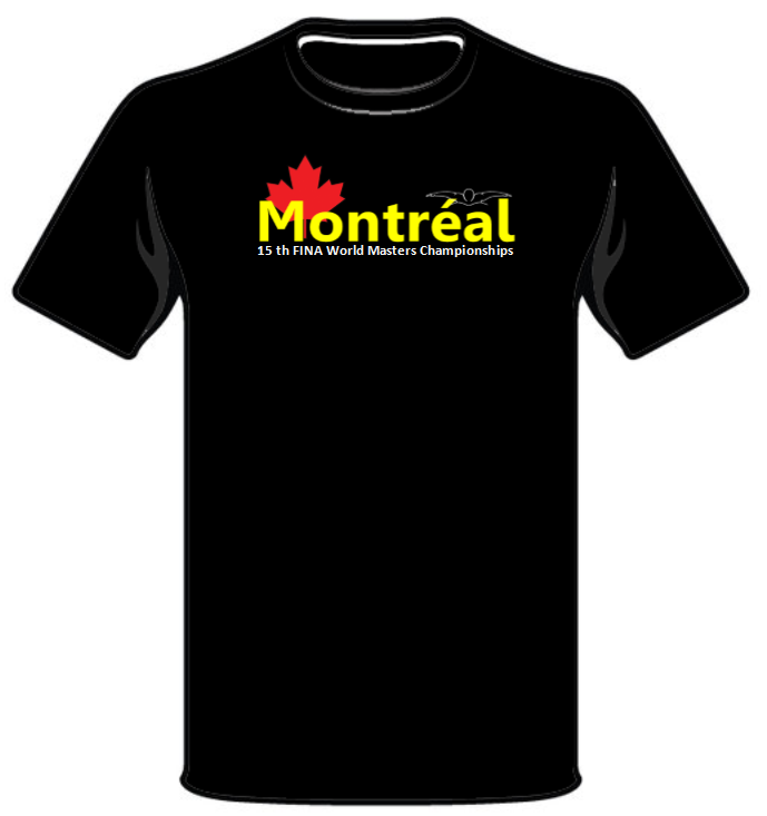 T-Shirt SCHWIMMEN GERMANY WM 2014 Montreal Sonderdruck